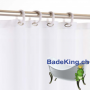 Duschvorhang mit Haken von BadeKing
