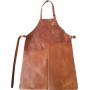 Barbecue Lederschürze Braun
