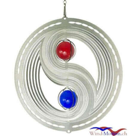 Yin Yan (18cm) Edelstahlwindspiel